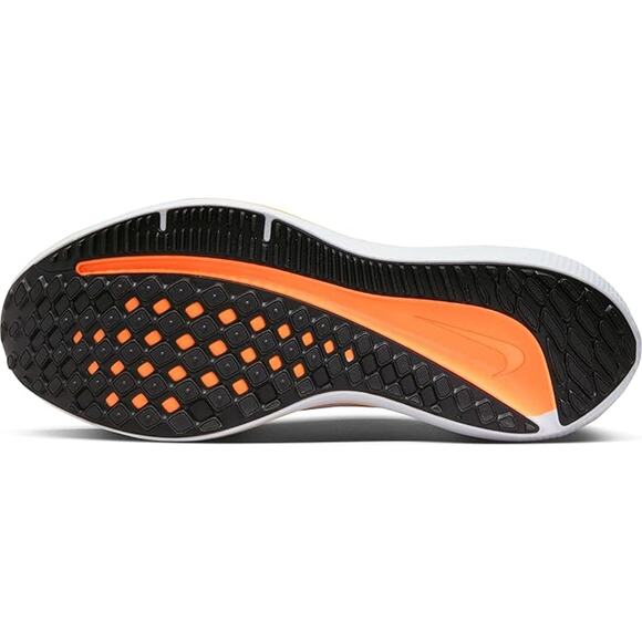 NWT Nike Men\'s Winflo 10 shoes code DV4022-101, White/Black/Orange/Yellow-10 US main image 7